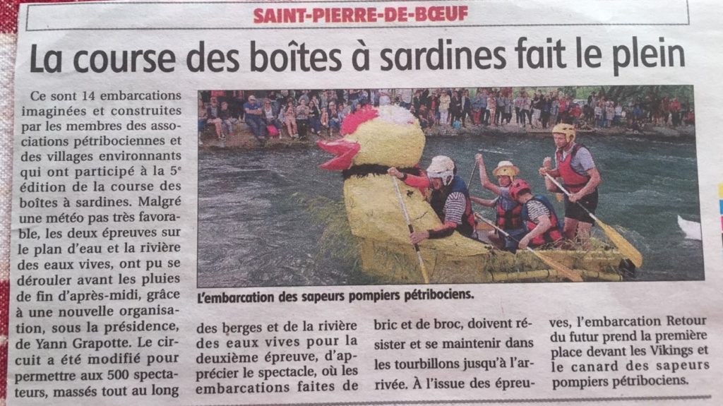 Article journal sur la boîtes à sardines 2019 7 article 1